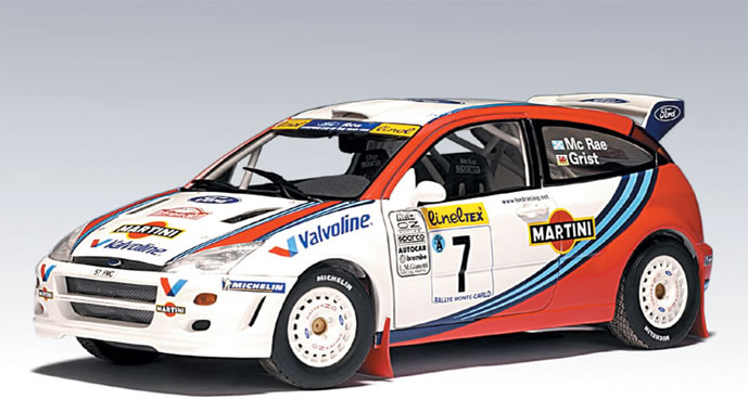 オートアート　1/18 フォードフォーカス WRC 1999 1/18 オートアート 89910 フォード フォーカス WRC '99
