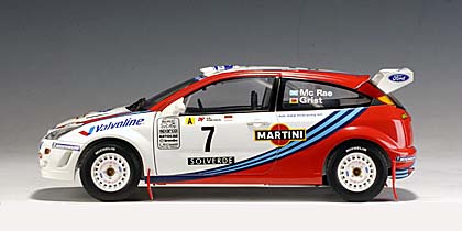 オートアート　1/18 フォードフォーカス WRC 1999 1/18 オートアート 89910 フォード フォーカス WRC '99
