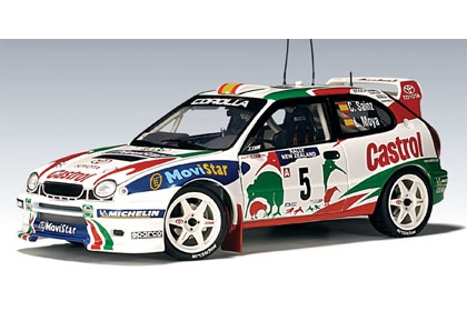 hpi TOYOTA カローラWRC スペアボディ Toyota Corolla WRC - Rally New Zealand 1998 - Sainz - Moya