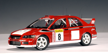 AUTOart 1/18 ランサーエボリューションVII WRC 2002 #8