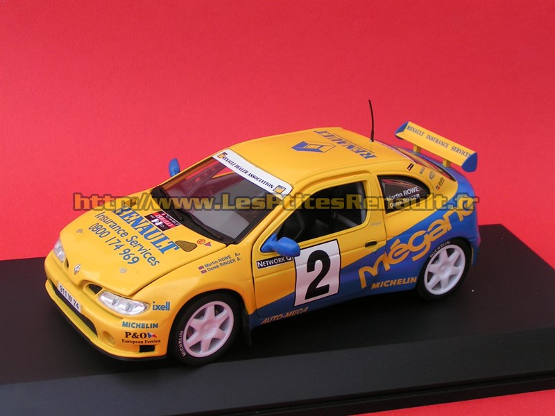 RENAULT Maxi Megane ラリー仕様 1/18 ANSON 1:18 Anson Renault Megane Maxi (Princen, Genten) - YouTube