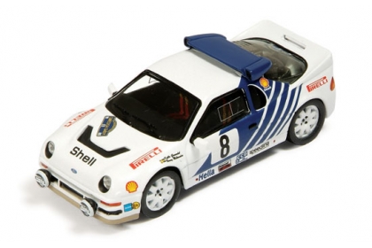 Ixo 1:43 Ford RS200 #8 Rally Sweden 1986 Grundel, Mellander