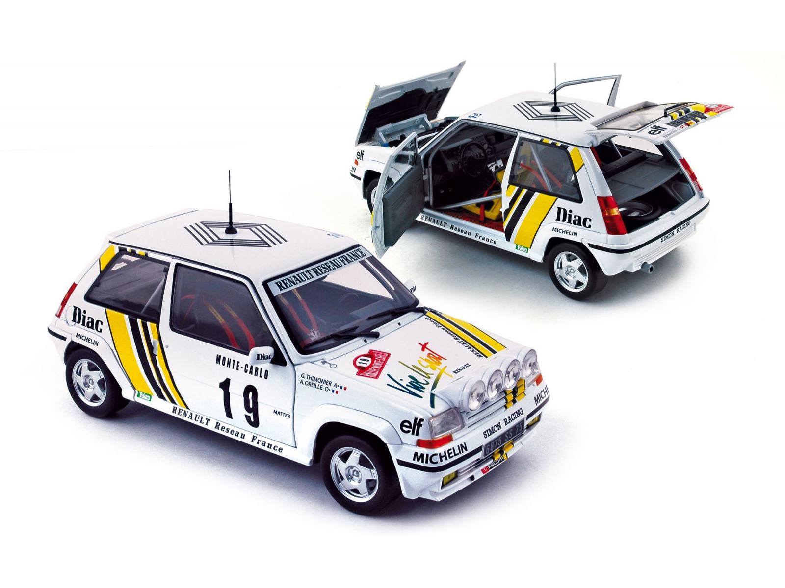 Renault 5 GT Turbo - Rallye Automobile de Monte-Carlo 1989