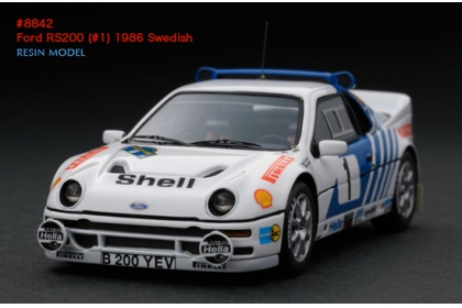 1:43 IXO Rac 315 Stig Blomqvist Ford RS200 #2 1986 Rally Rac