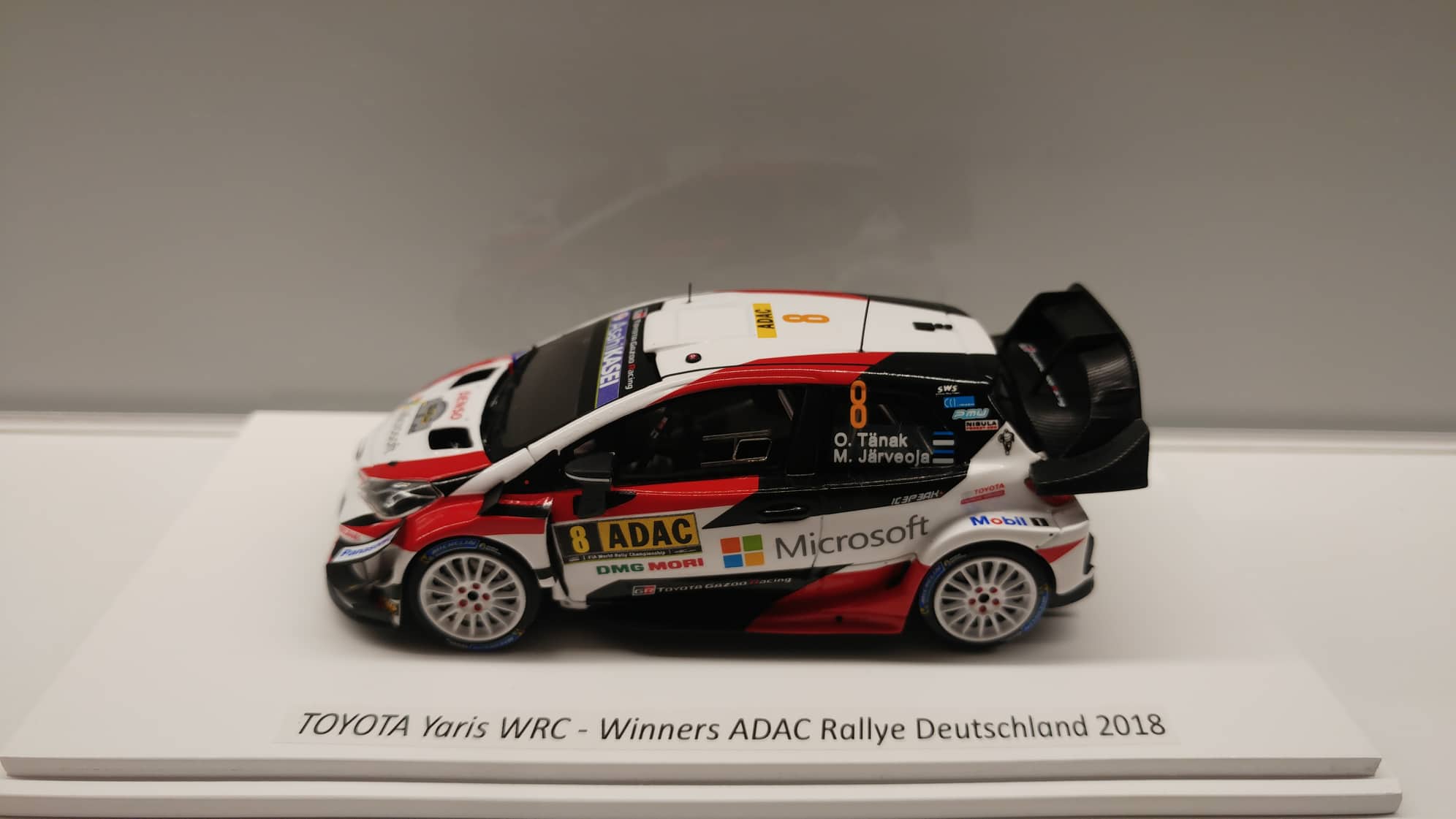 TOYOTA YARIS WRC #10 WINNER RALLY SWEDEN 2017-1//43 NEW IXO RAM648 LATVALA