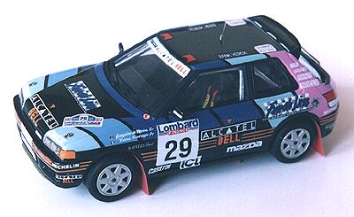 値下げMazda 323 GT-R 1991 RAC Rally 1/43 再再再値下げMazda 323 GT-R 1991 RAC Rally 1/43 - メルカリ