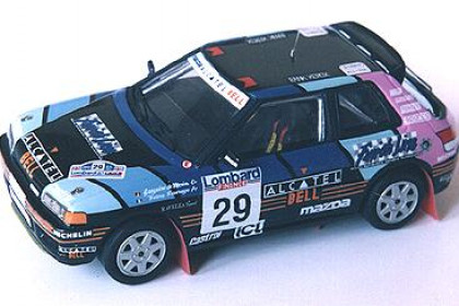 Mazda 323 GTX - Lombard RAC Rally 1991 - Mäkinen - Harjanne