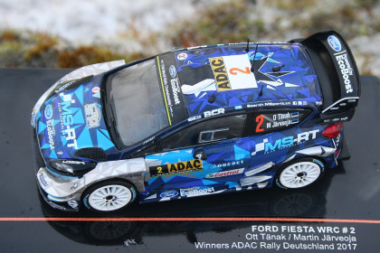 Ixo Ford Fiesta WRC #1 Wales Rally GB 2017 1/43 RAM655 