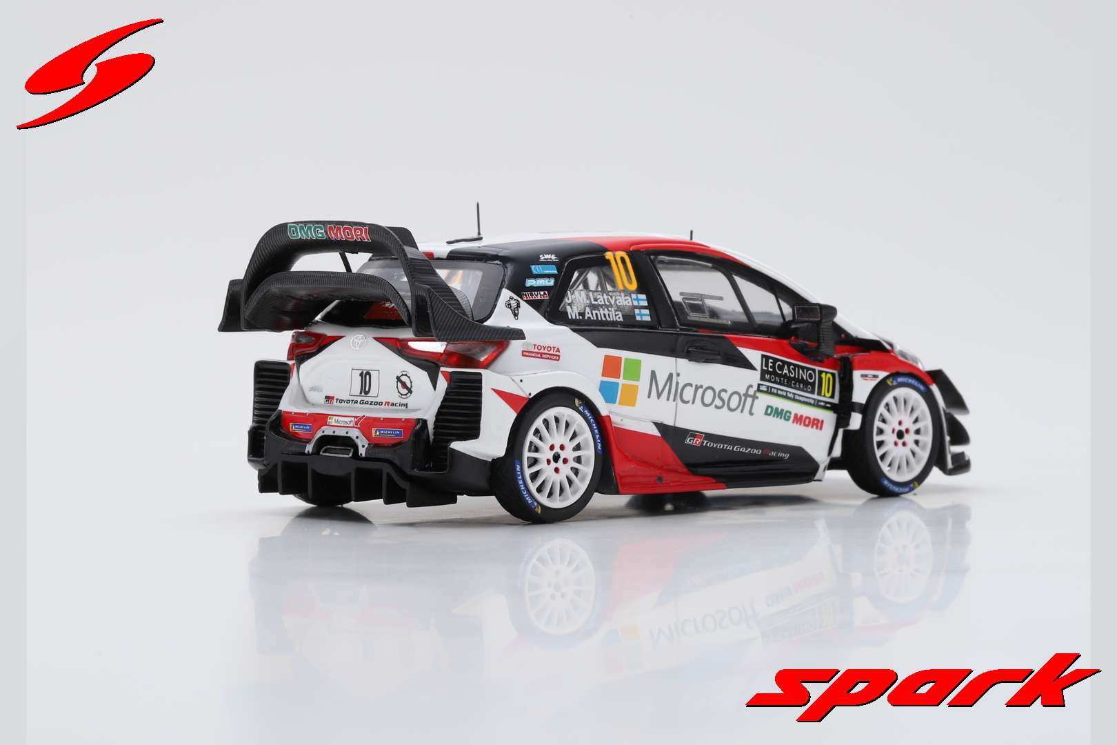 Toyota Yaris Wrc Gazoo #10 Rally Montecarlo 2019 Latvala Antila SPARK 1:43 S5977