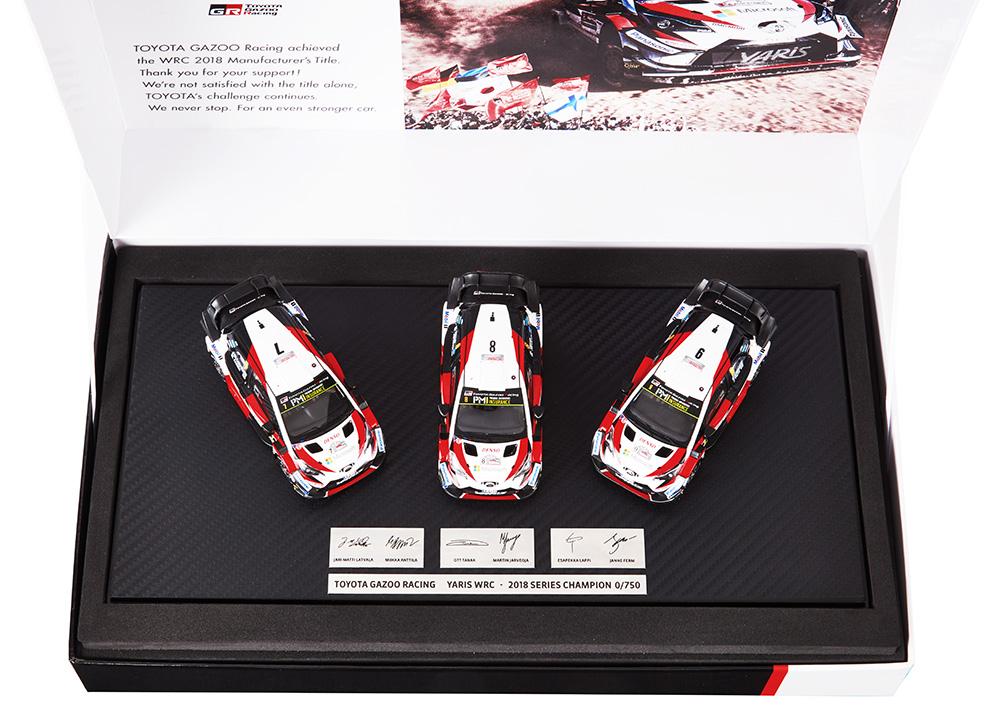 TOYOTA YARIS WRC #10 WINNER RALLY SWEDEN 2017-1//43 NEW IXO RAM648 LATVALA