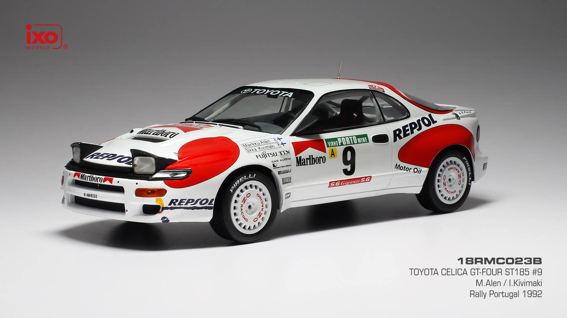 Kyosho Mini-z Body TOYOTA CELICA TURBO No.7 WRC1993 MZP481JK