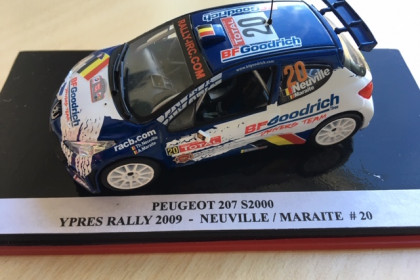 Peugeot 207 S2000 - Belgium Ypres Westhoek Rally 2009 - Neuville - Maraite -