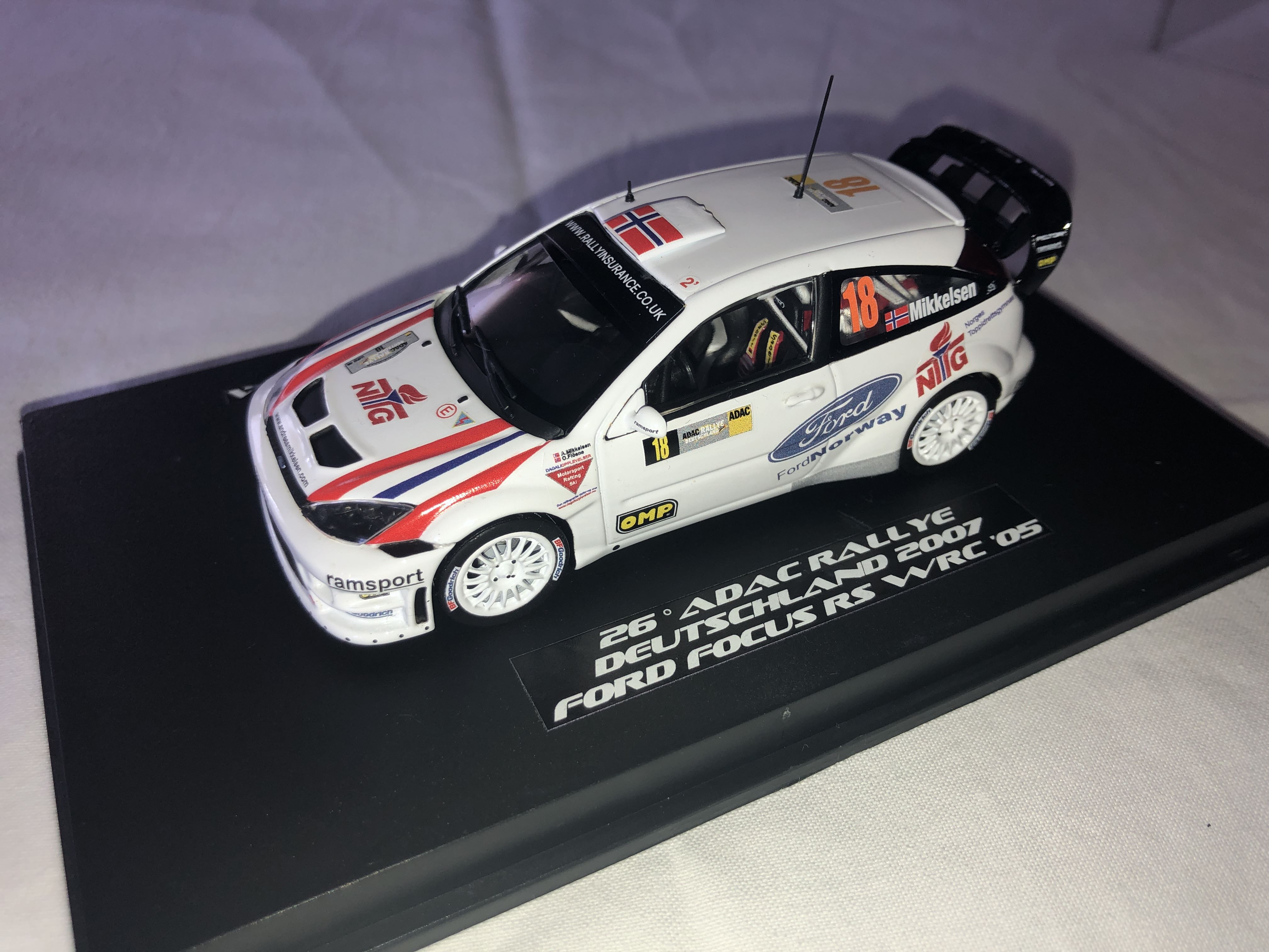 Ford Focus Rs Wrc 05 Adac Rallye Deutschland 07 Mikkelsen Floene