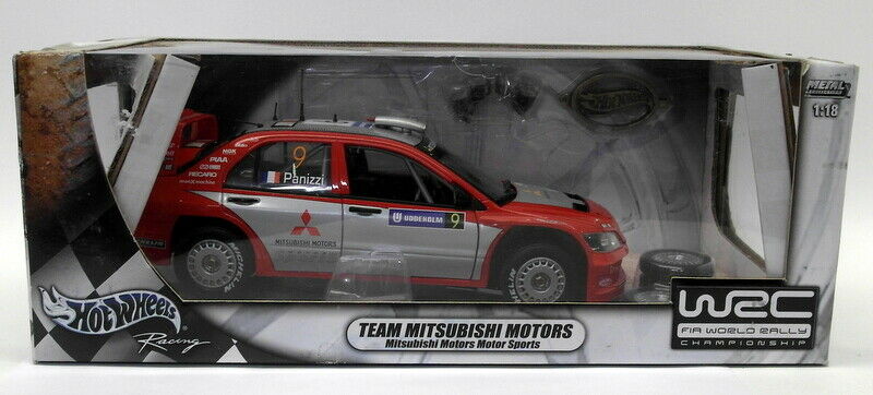 三菱 ランサー WRC ミツビシモータース 1/18 ホットウィール 三菱 ランサー WRC ミツビシモータース 1/18 ホットウィール