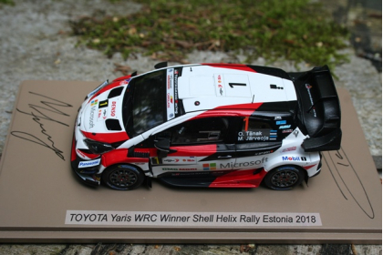 TOYOTA YARIS WRC #10 WINNER RALLY SWEDEN 2017-1//43 NEW IXO RAM648 LATVALA