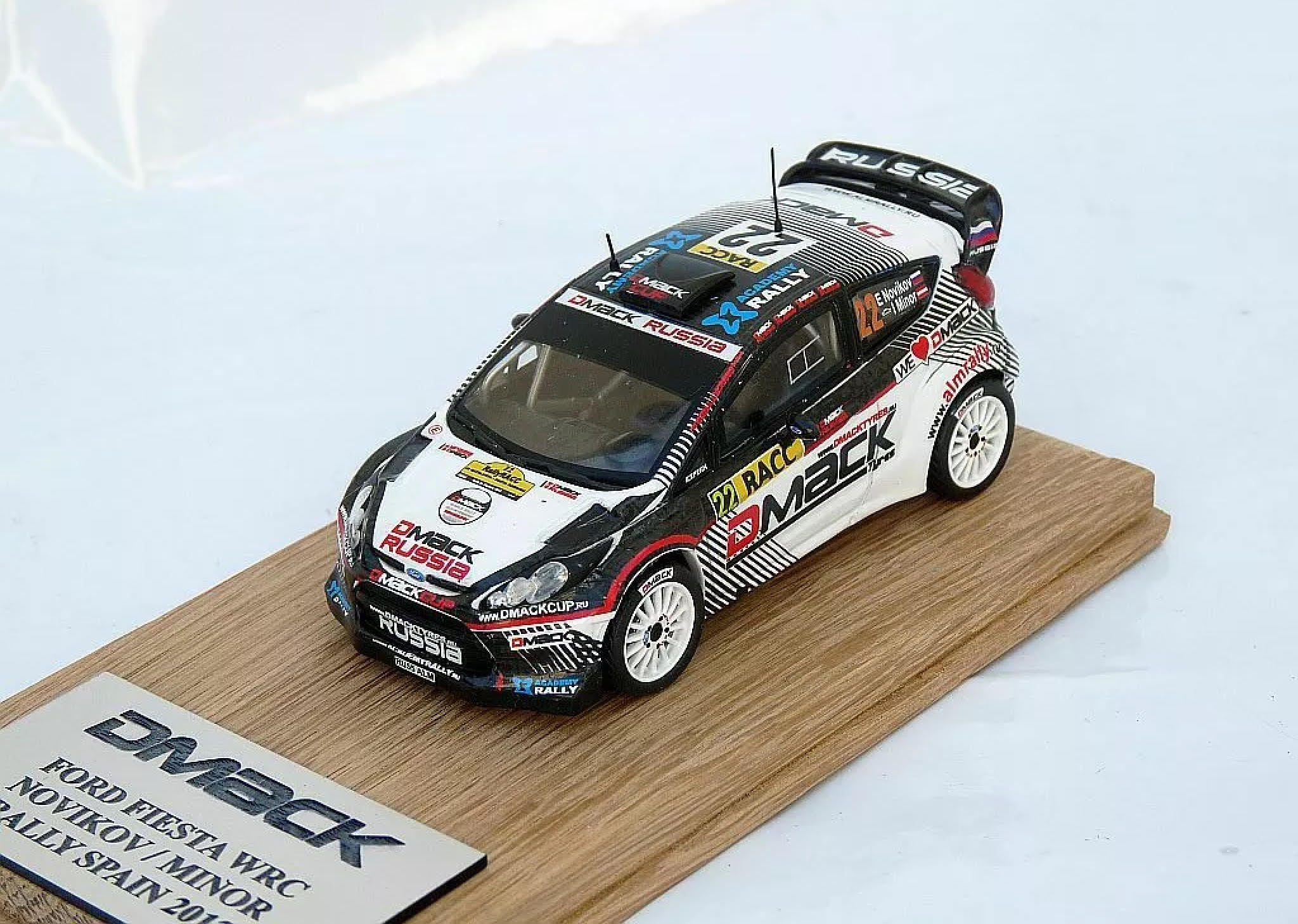 Altaya FORD FIESTA WRC RALLY DE PORTUGAL 2012 #10 M OSTBERG 1/43 IXO ALTAYA 