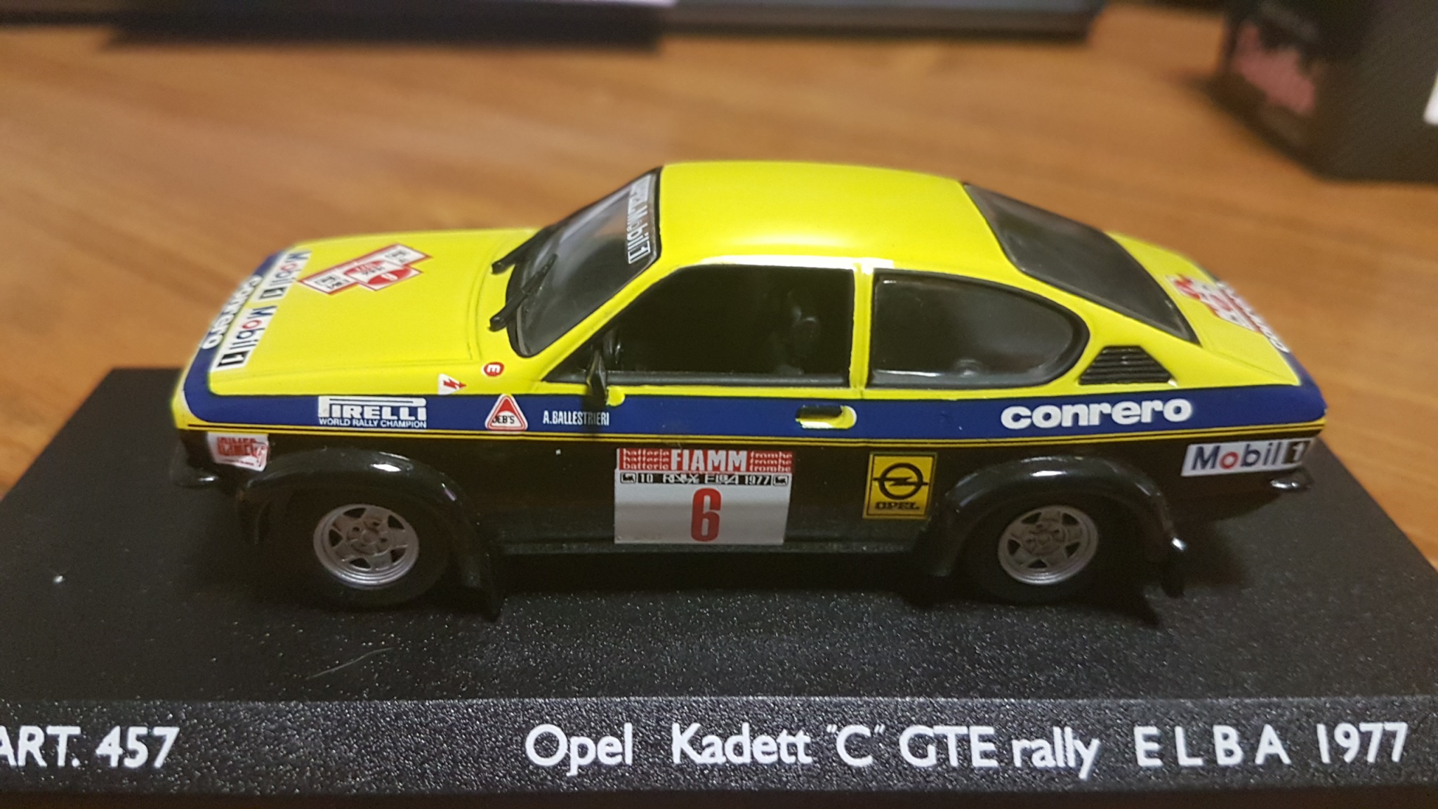 Opel Kadett Gt E Rallye Dell Isola D Elba 1977 Ballestrieri Dalpozzo Corgi Detailcars Art 457