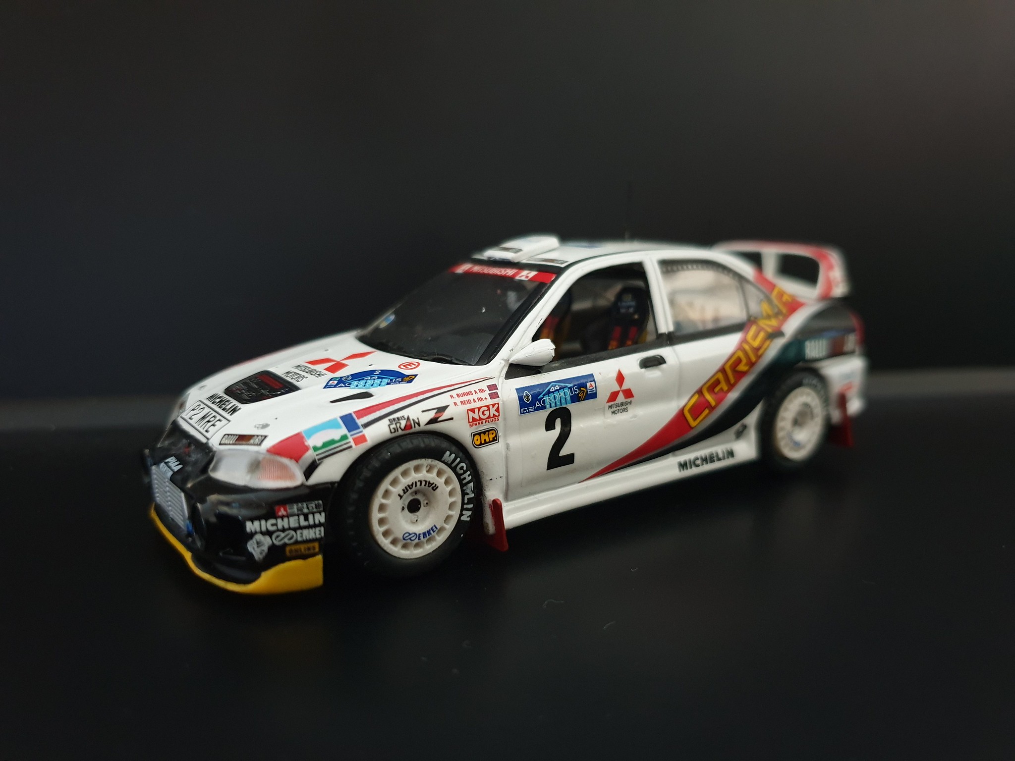 Amazon | 1/43 バーンズ RAC ixo MITSUBISHI Carisma GT #2