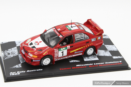 1/43Mitsubishi Lancer EVOV 1998年世界ラリー選手権 1998 | 世界ラリー選手権 | モータースポーツ | 三菱自動車の