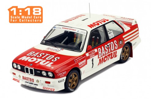 IXO 18RMC040A 18RMC040B BMW E30 M3 Tour de Corse 1988 actuaciones Lenne Chatriot 1:18