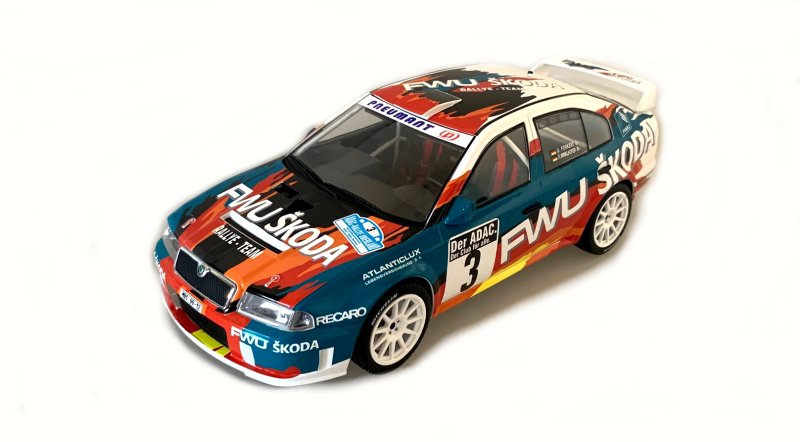 Skoda Octavia Wrc Adac Rallye Oberland 01 Forkert Winklhofer Foxtoys Fox