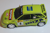 MODELO SEAT IBIZA KIT CAR NETWORK Q RACE RALLY UK 1996. COCHE 1/43 ALTAYA 