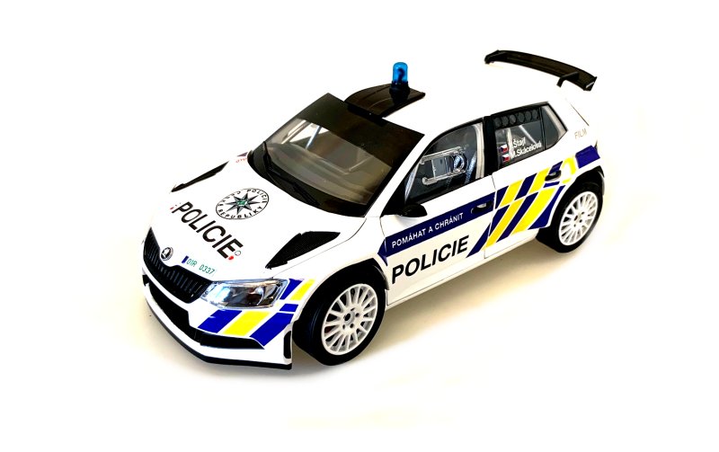 Škoda Fabia R5 - Foxtoys FOX18050 1:18
