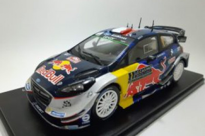 VOITURE RALLYE MONTE CARLO 2017 FORD FIESTA WRC 2017 S.Ogier #1  1/43  IXO 