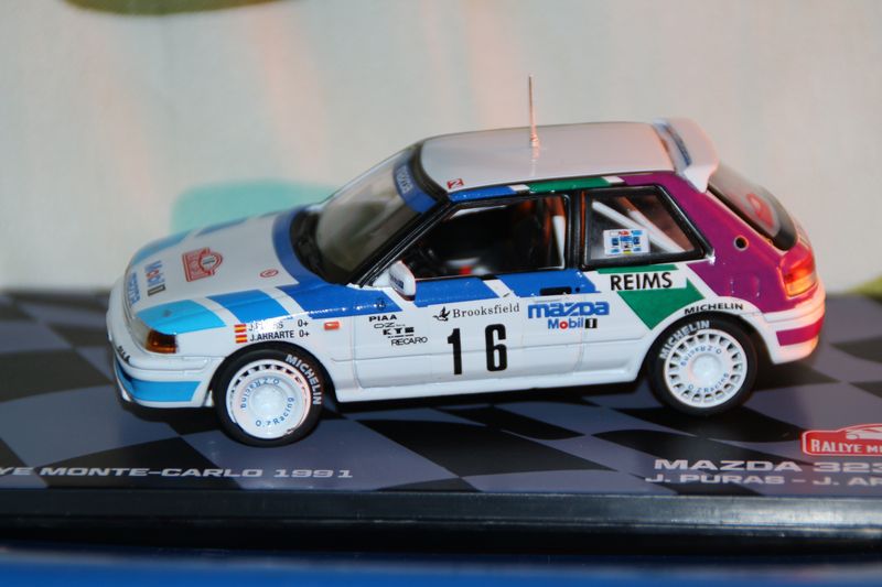 Amazon | [ケース代替] 1/43 ixo Mazda 323 GT-X #9 1991 RAC
