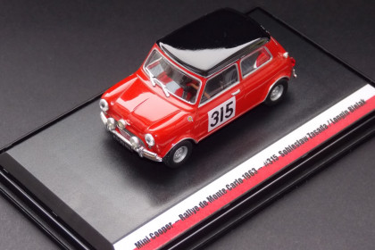スパーク1/43 Morris Cooper n°288 1963 モンテカルロ スパーク1/43 Morris Cooper n°288 1963 モンテカルロ