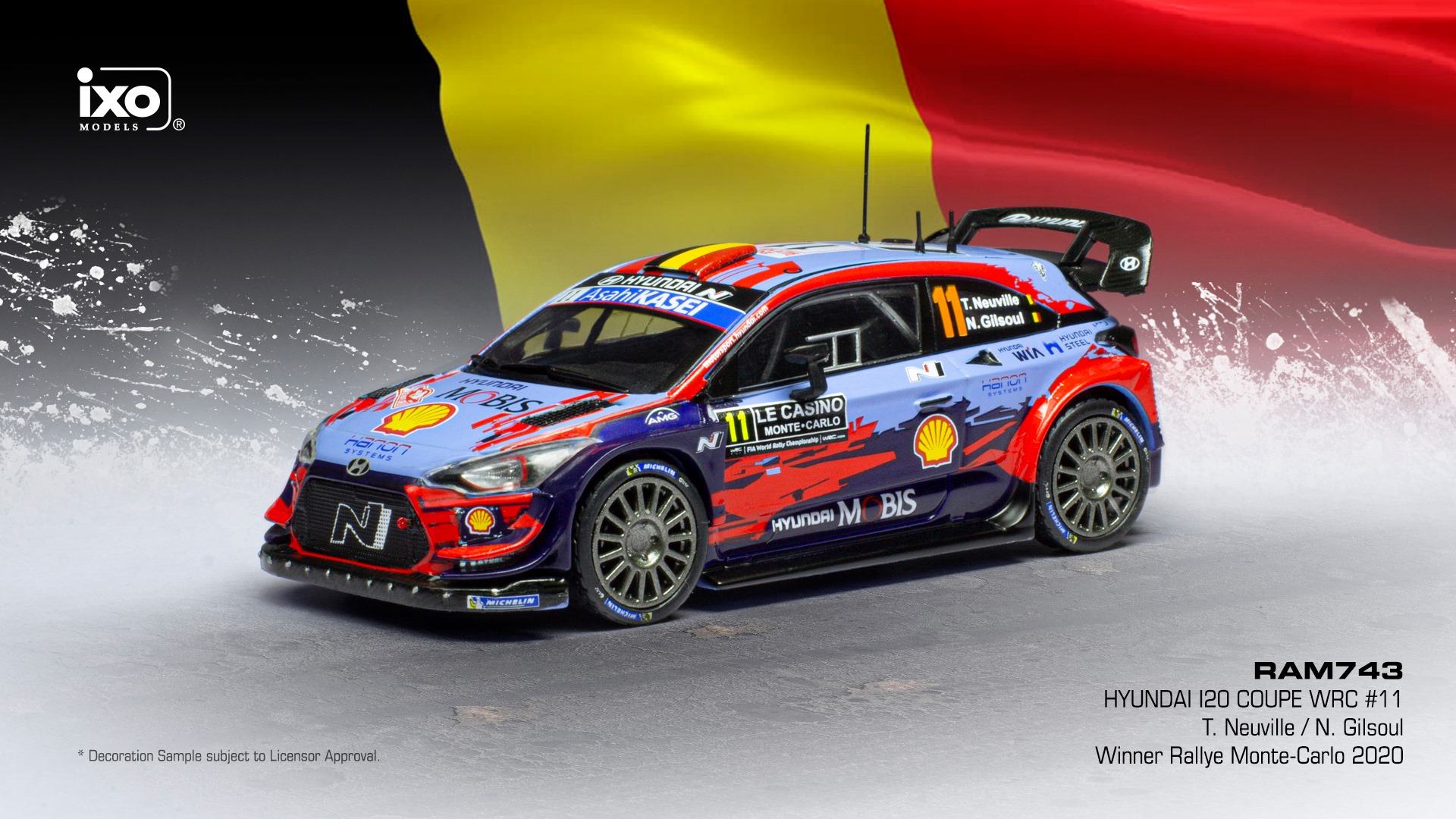 Hyundai i20 Coupe WRC - Rallye Automobile Monte-Carlo 2020