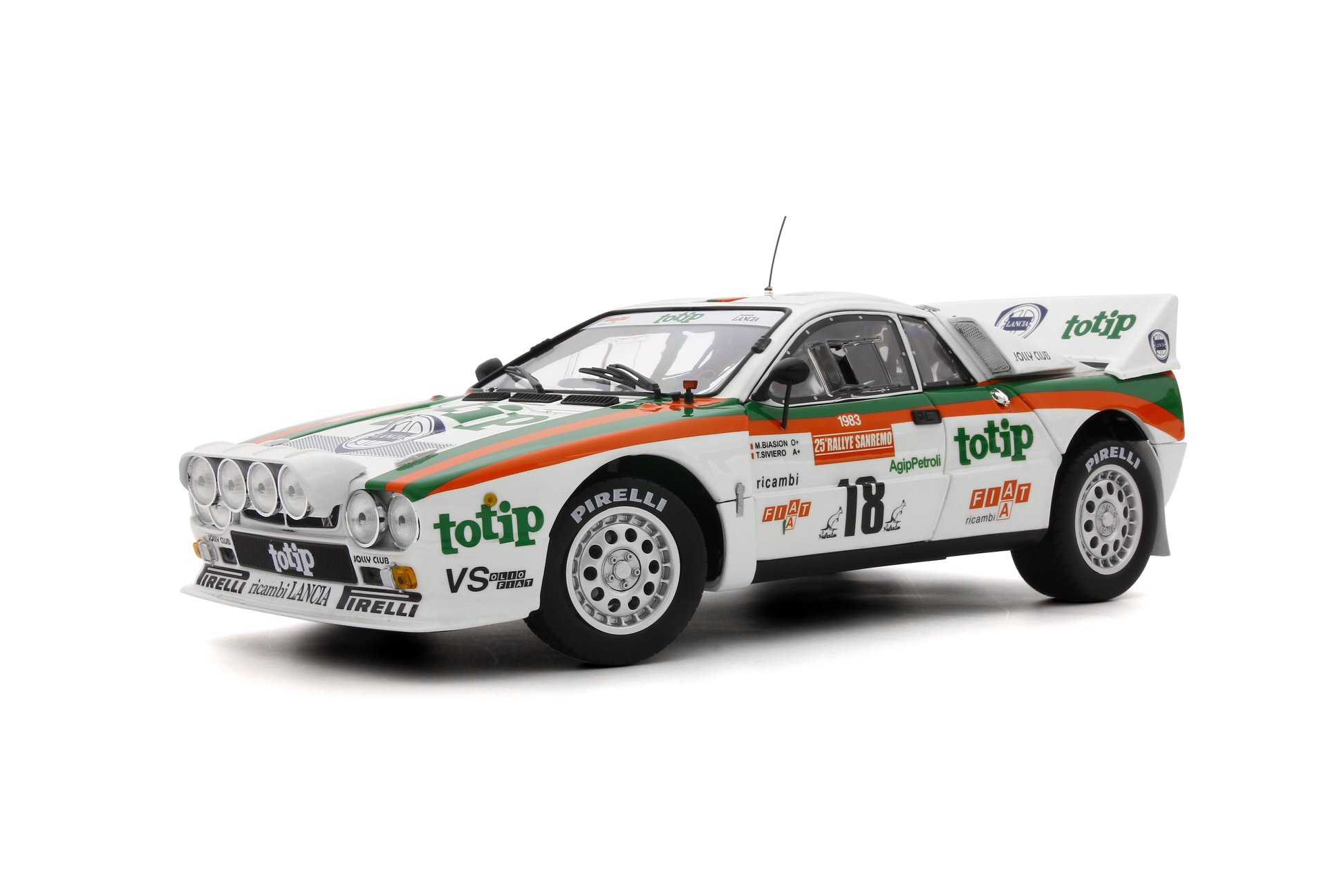 ターマックワークス 1/64 ランチア ラリー037 1983 No.18 WRC