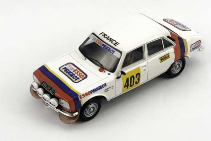 【ツールドフランス】Peugeot1966年アシスタントカー Peugeot 504 - Rally Codasur 1979 - Guichet - Todt - Spark S5632