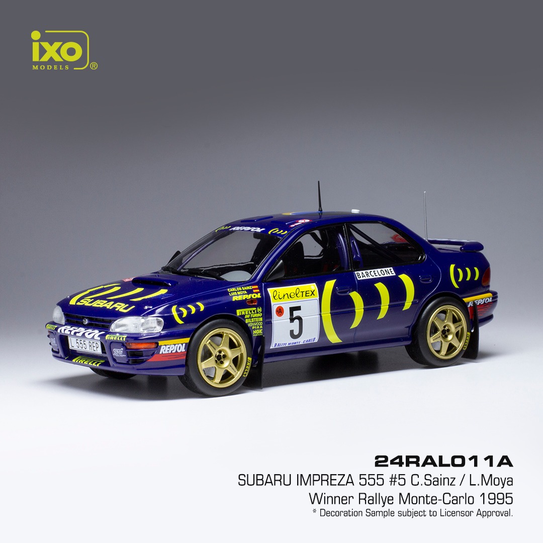 1/24 スバル インプレッサ モンテカルロ ラリー IXO Subaru