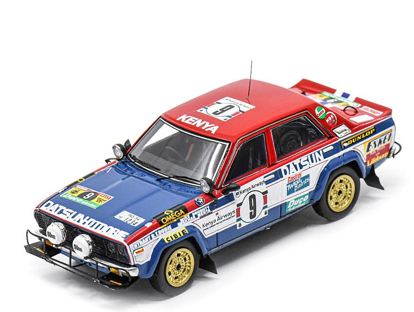 Datsun 160J - Safari Rally 1979 - Mehta - Doughty - Spark S7766