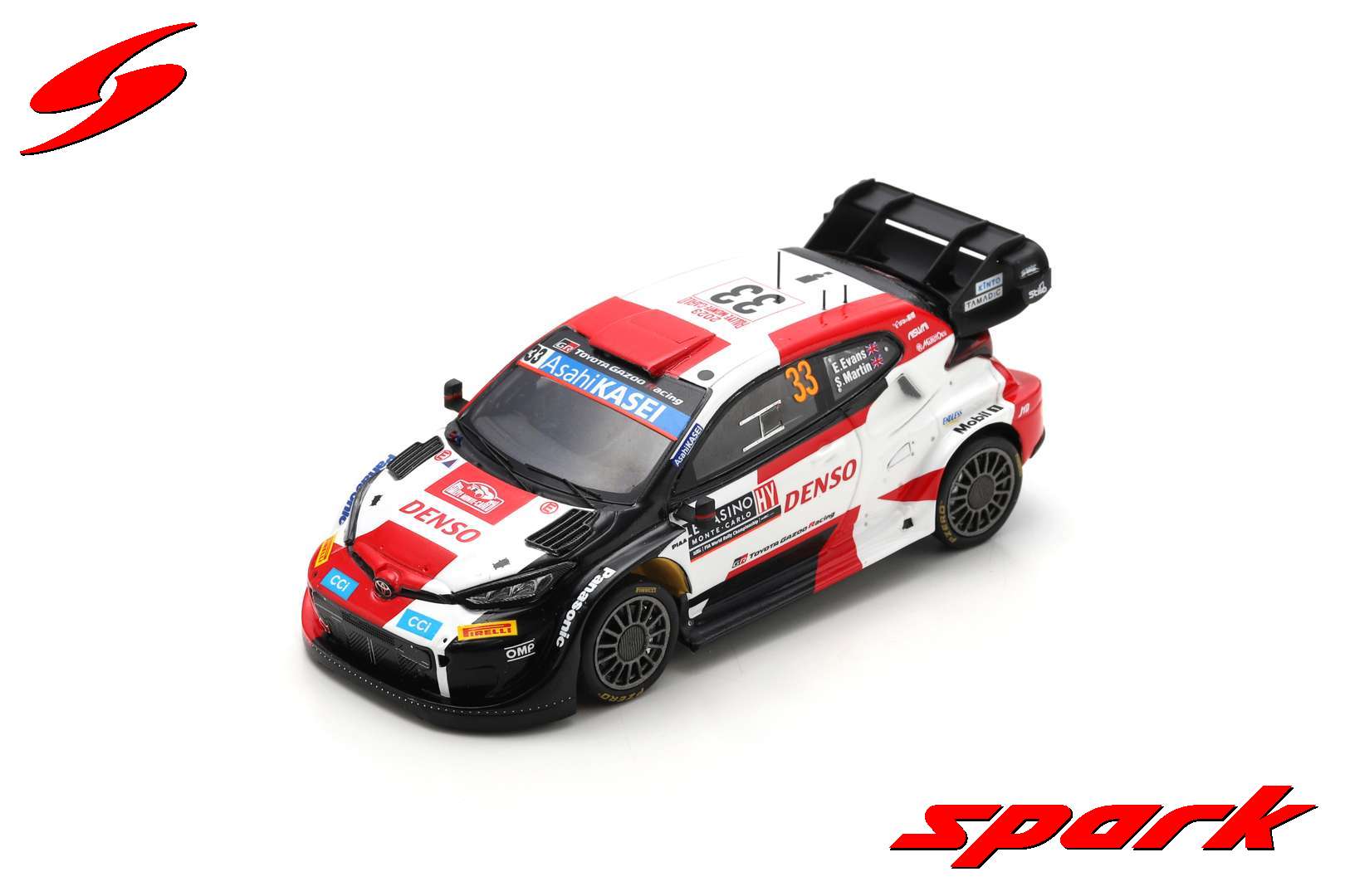 Toyota GR Yaris Rally1 - Rallye Automobile Monte-Carlo 2023 - Evans ...