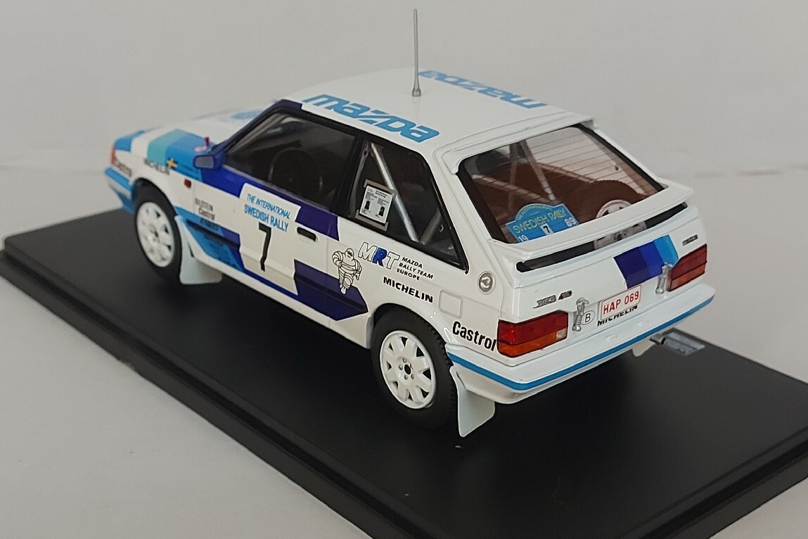 Mazda 323 4WD - International Swedish Rally 1989 - Carlsson