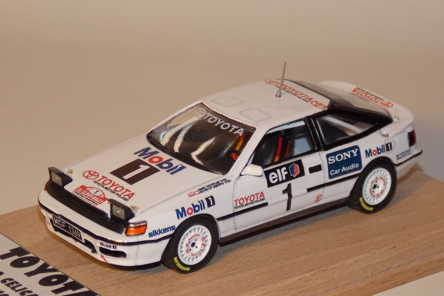 Toyota Celica GT-4 (ST165) - Rajd Elmot 1994 - Przybylski