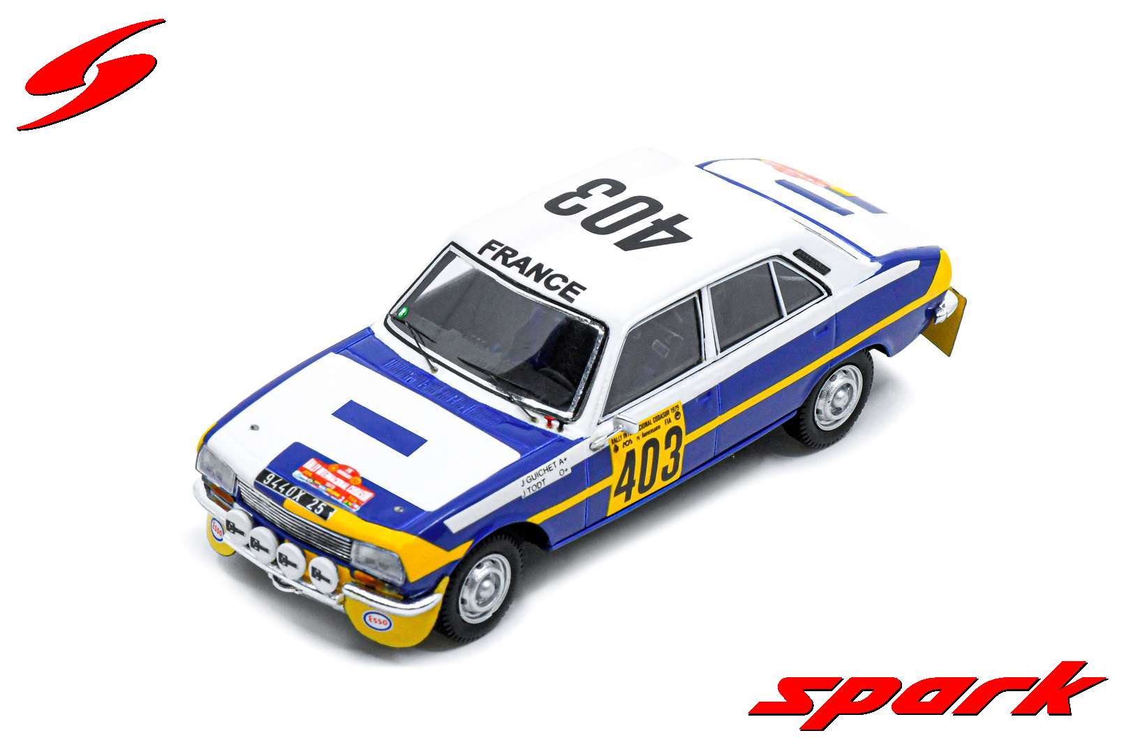Peugeot 504 - Rally Codasur 1979 - Guichet - Todt - Spark S5632