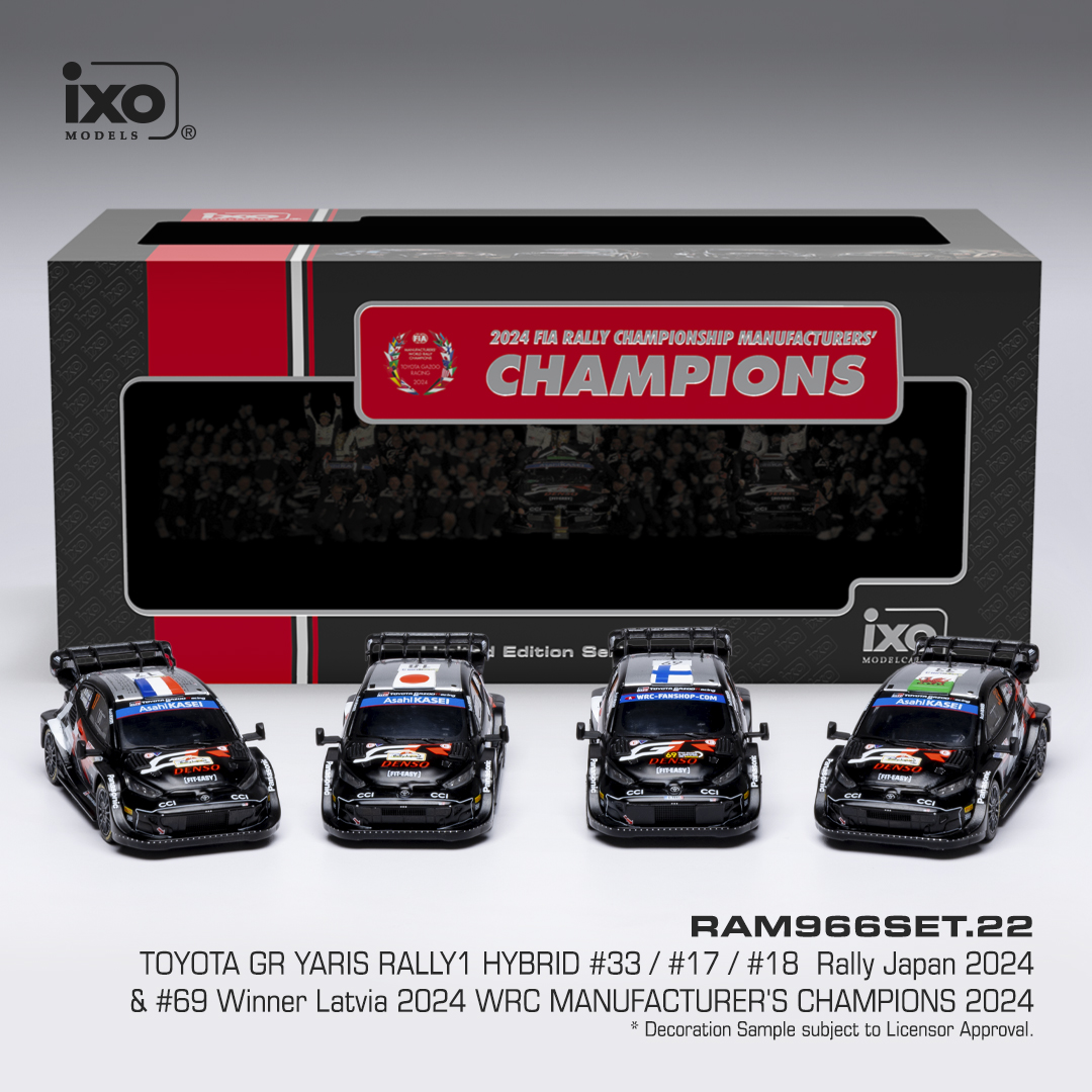 GR YARIS RALLY1【RALLY JAPAN限定品】 GAZOOショッピング TOYOTA GR YARIS Rally1 ＃17 2024（1／43