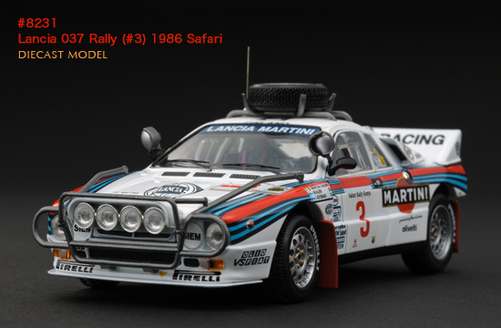 HPI 1/43 Lancia Rally ランチア ラリー 037 #7 M Alen マルク