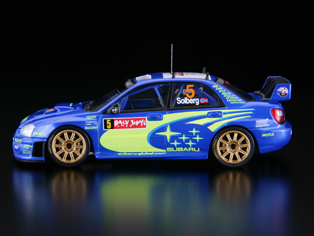 ソルベルグ 無念】hpi 1/43 スバル・インプレッサ WRC2005 #5