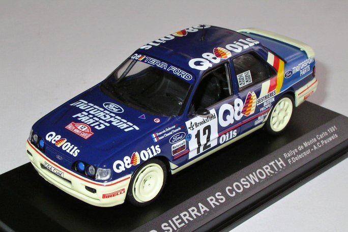 FORD SIERRA RS COSWORTH N° 12 RALLYE MONTE CARLO 1991 1//43°