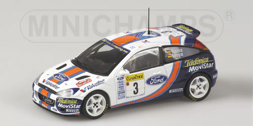 CM's 1/64 Ford FOCUS RS WRC 2001 Monte Carlo Limited Edition 