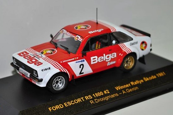 Ford Escort RS 1800 MK II Rallye Monte Carlo 1981 Snobeck 1:43 Trofeu RRfr01