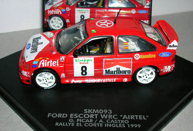 Rally El Corte Ingles 1998 FORD ESCORT WRC C001 Decal 1:43 Gregorio Picar 