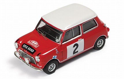 Amazon | spark 1/43 Morris Cooper S 4th Monte Carlo Rally