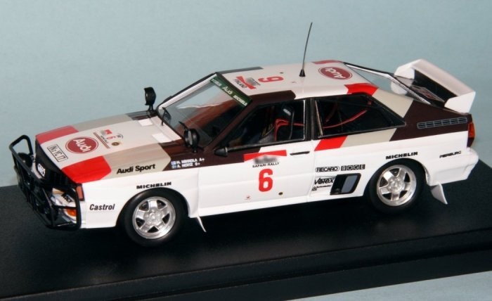 AUDI QUATTRO #1 MOUTON SAFARI RALLY 1983 TROFEU 1611 1:43 AUDI QUATTRO #1 MOUTON SAFARI RALLY 1983 TROFEU 1611 1:43