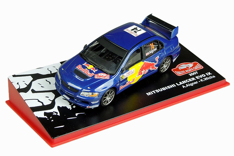 Rally Monte-Carlo 2007 MITSUBISHI LANCER WRC Model Scale 1/43 