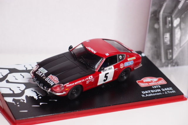 DATSUN 240Z RALLY MONTE CARLO 1972 AaLTONEN ALTAYA IXO 1//43